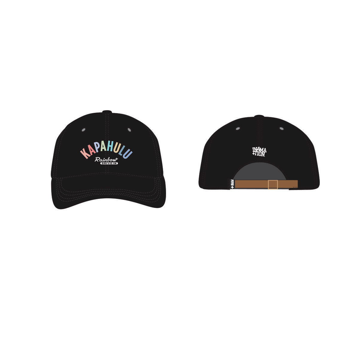 in4mation x RDI Kapahulu Arch Dad Hat – RainbowTiki