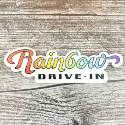 Holographic Letter Logo Decal