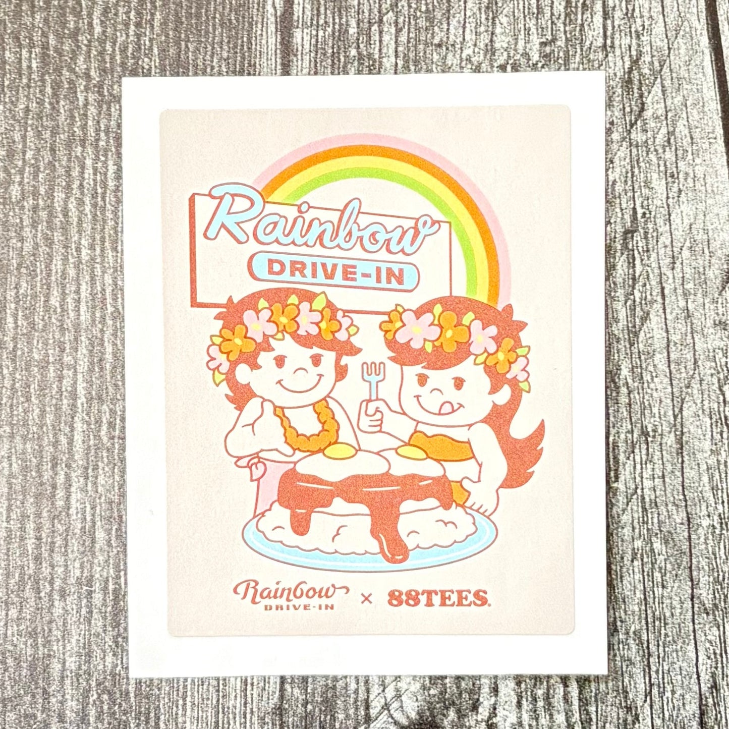 88 Tees x RDI Loco Moco Sticker