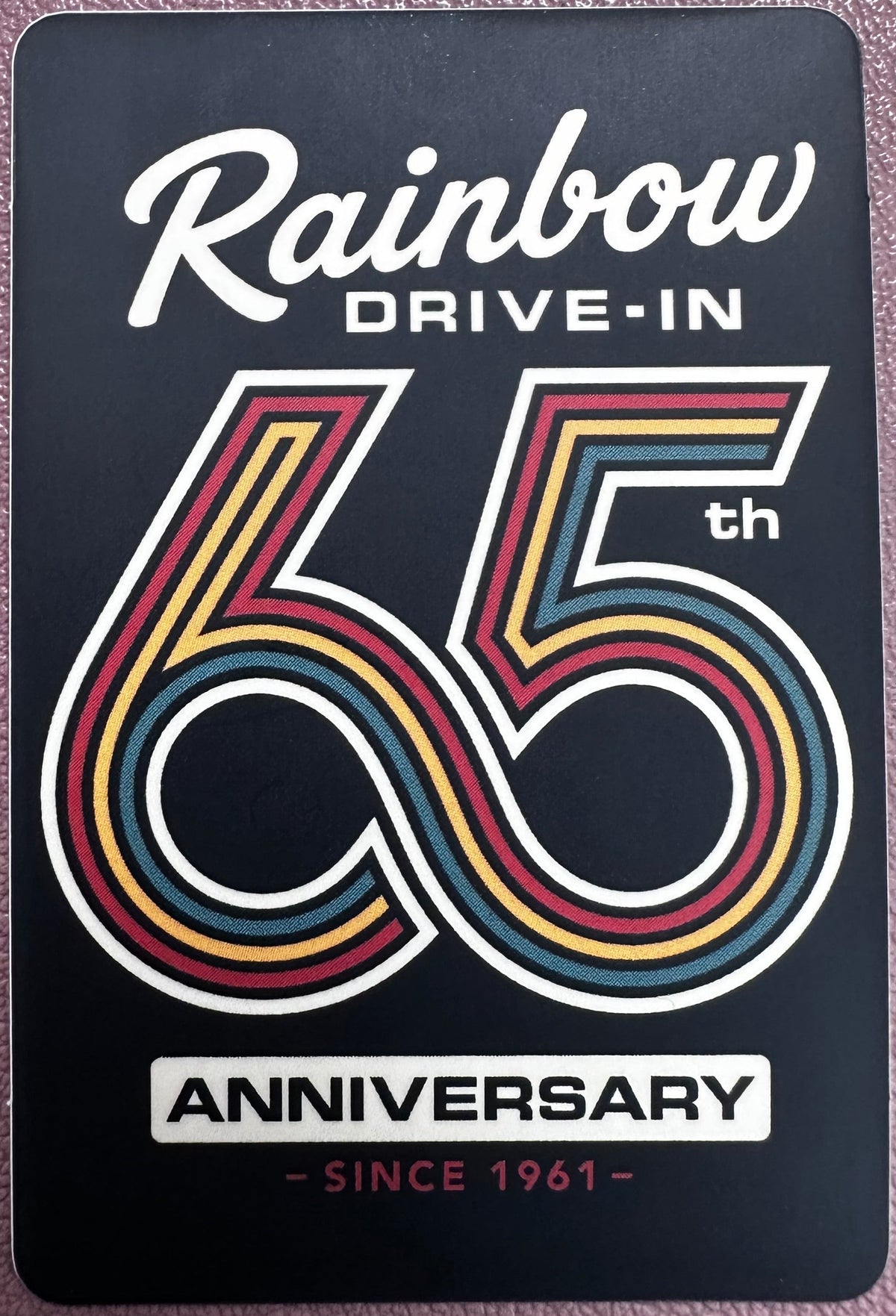 RDI 65 Anniversary Sticker