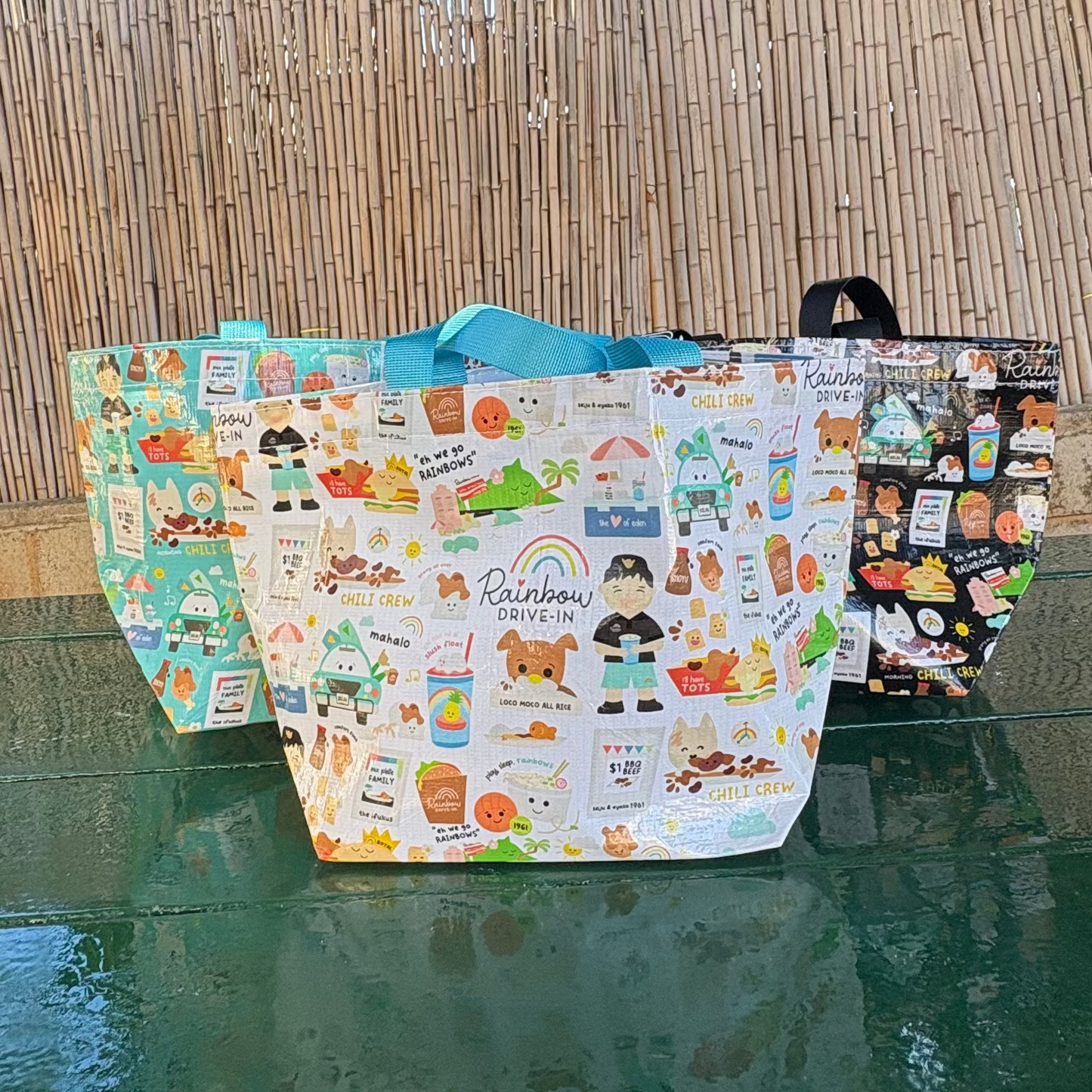 EDEN x Rainbow Drive-In Crinkle Dumpling Bags