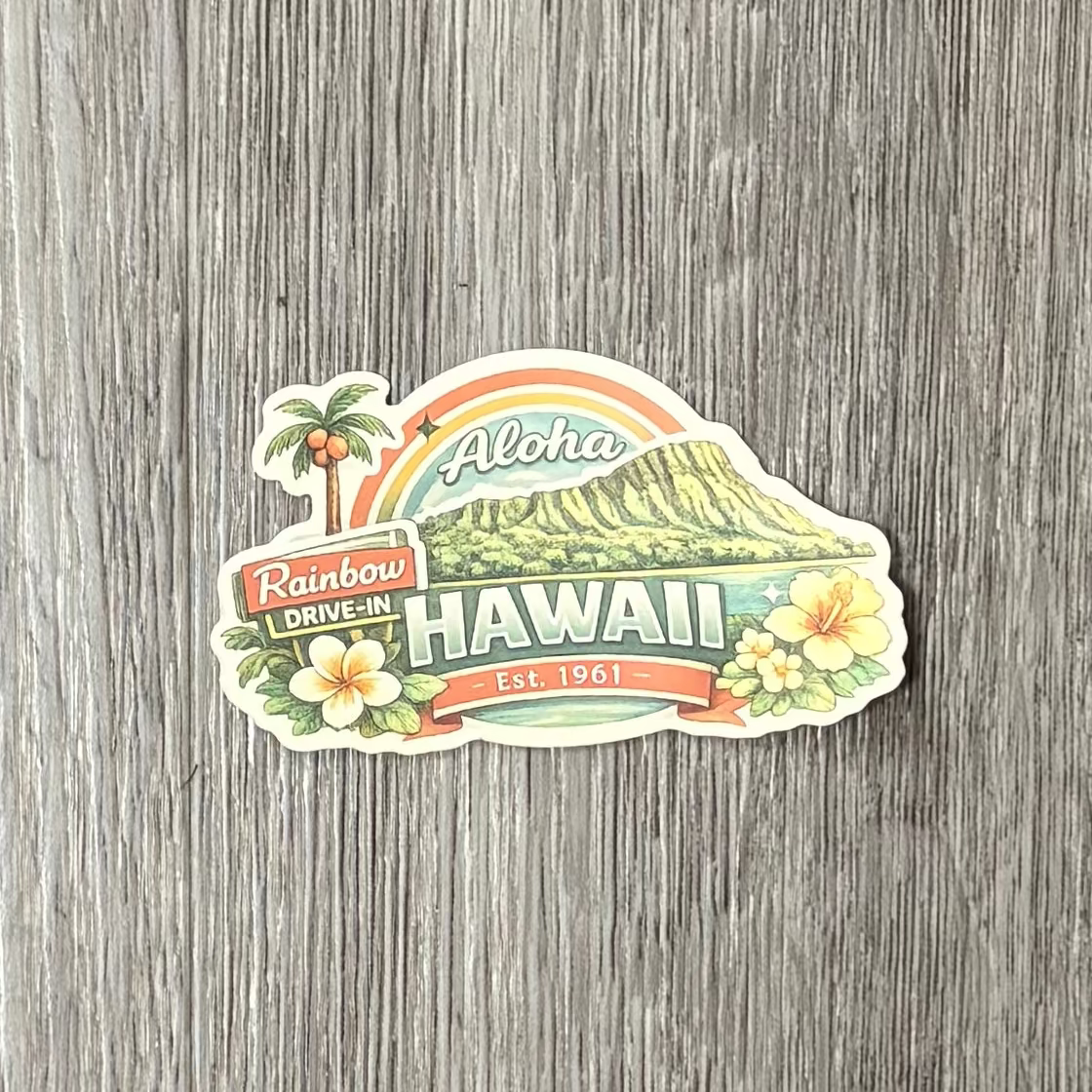 Aloha Hawaii Sticker