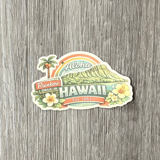 Aloha Hawaii Sticker