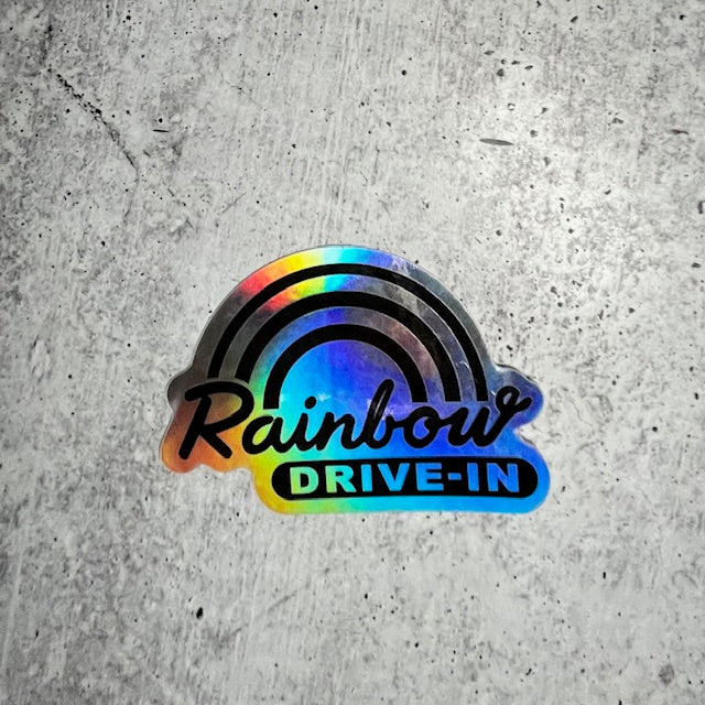 Holographic Sign Logo Sticker