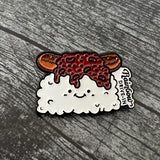 Chili Dog Character Pin