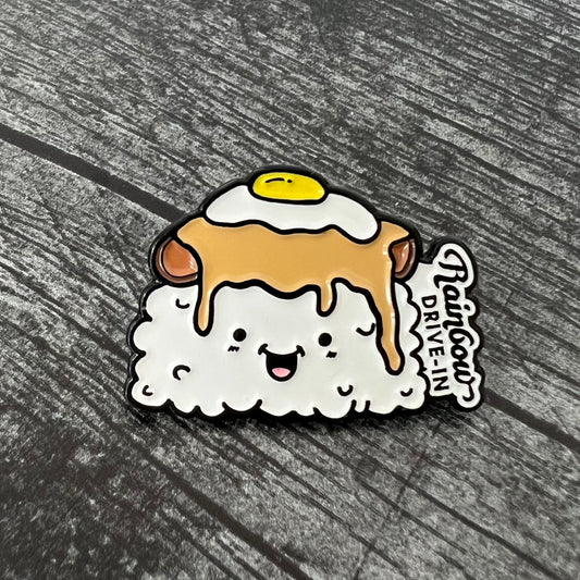 Loco Moco Character Pin