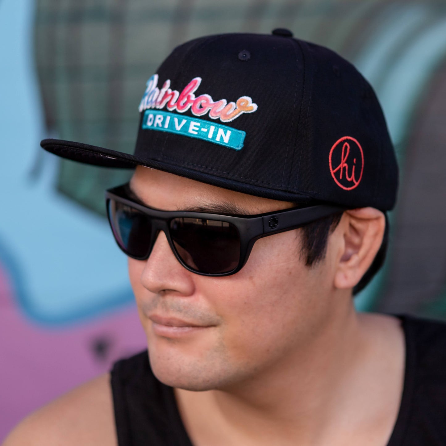 in4mation x RDI Black Gradient Snapback