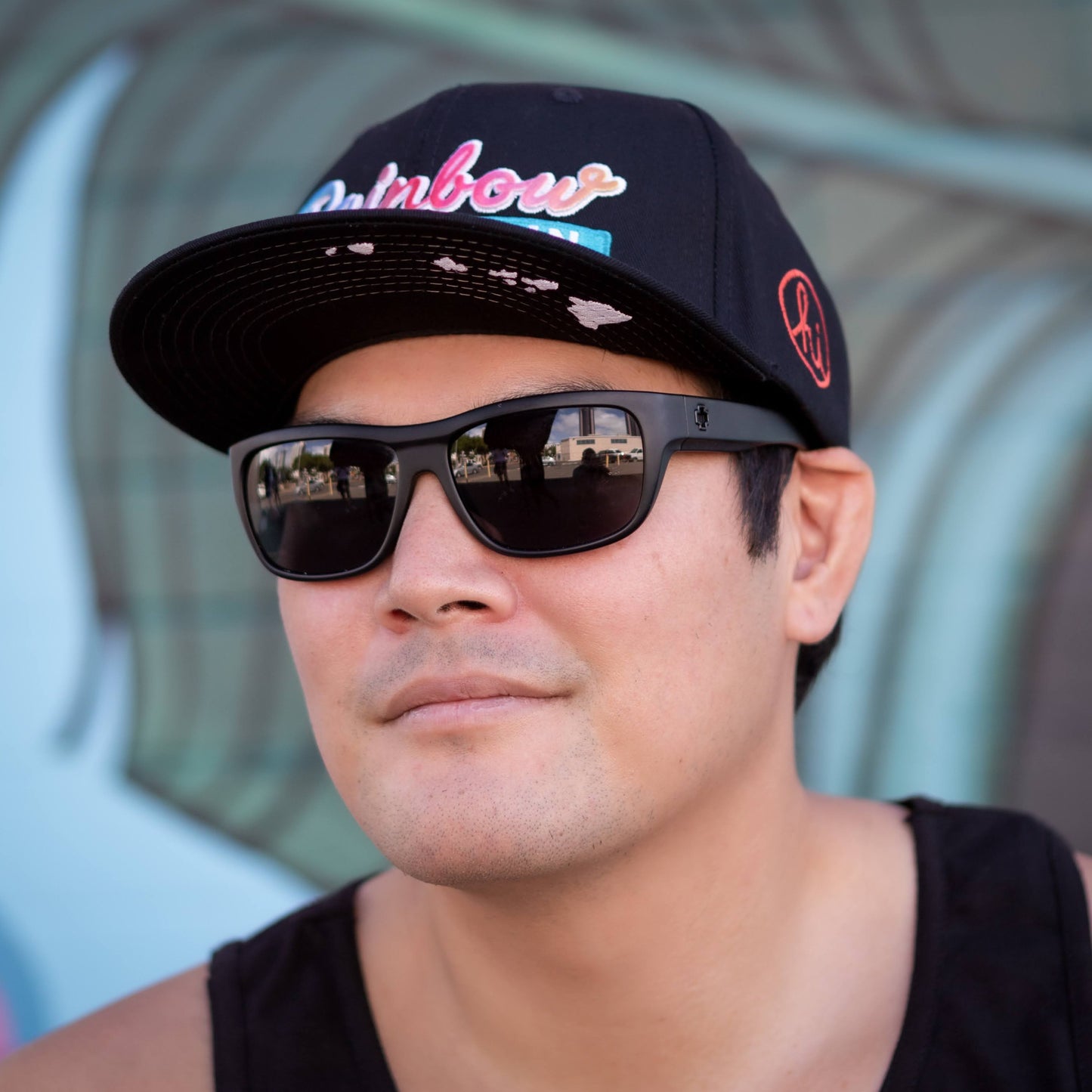 in4mation x RDI Black Gradient Snapback