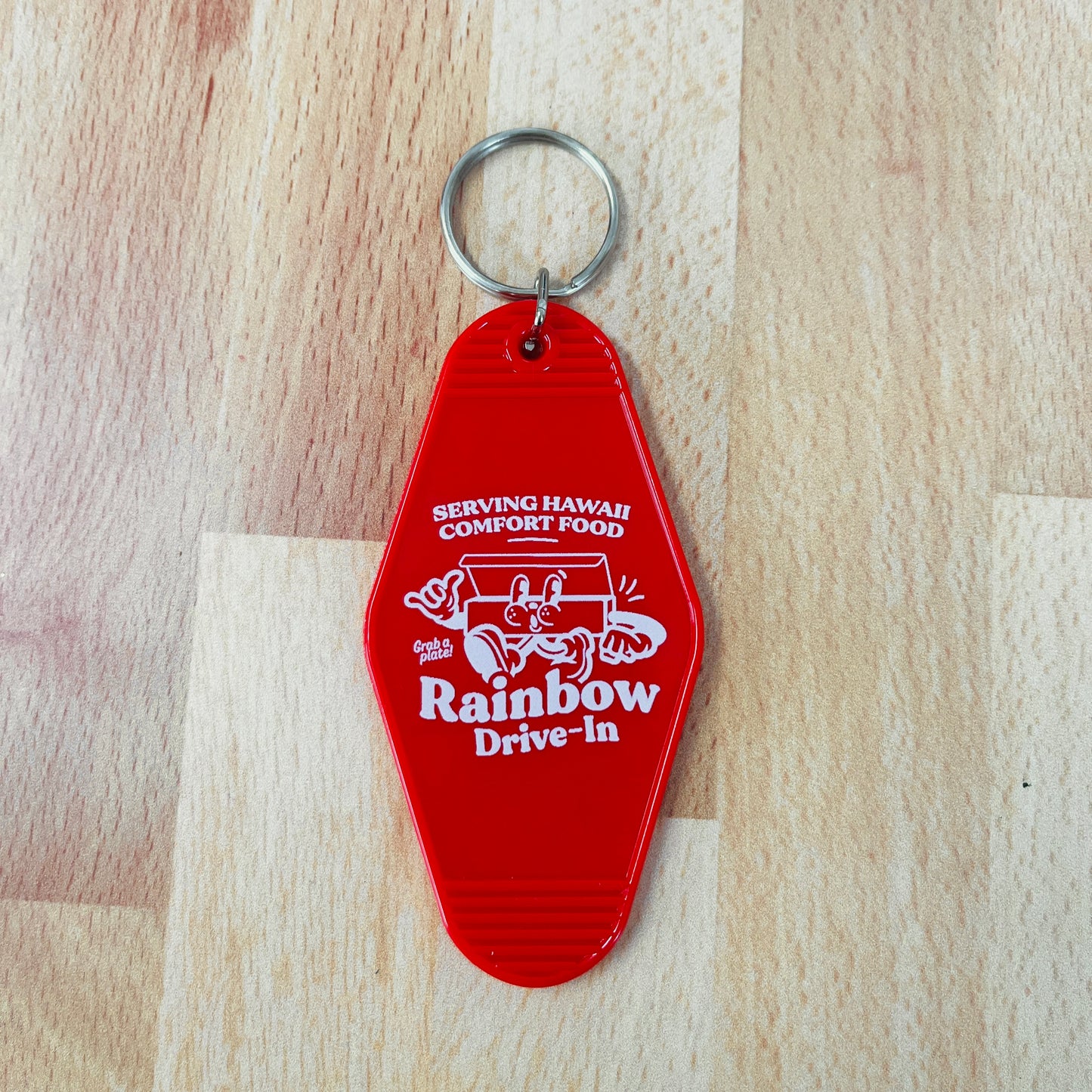 Plate Lunch Character Hotel Key Tags