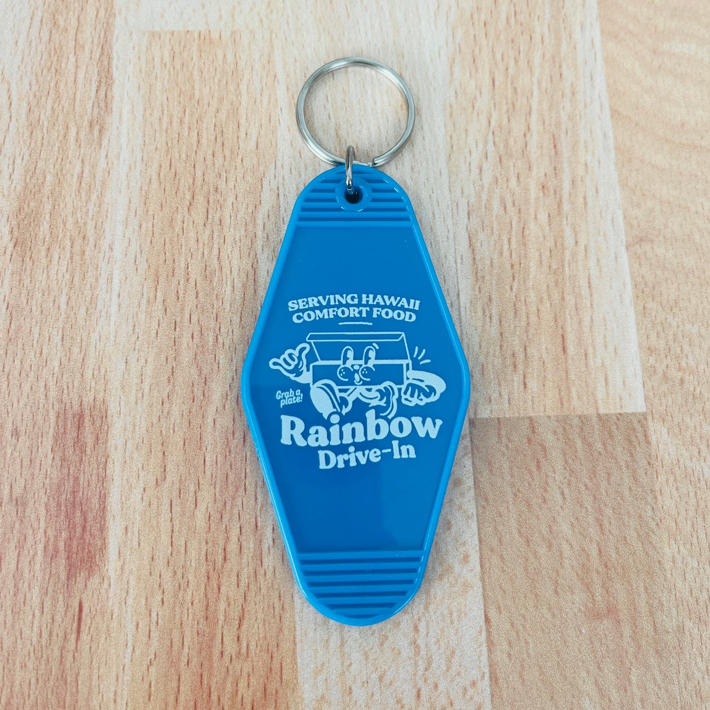 Plate Lunch Character Hotel Key Tags