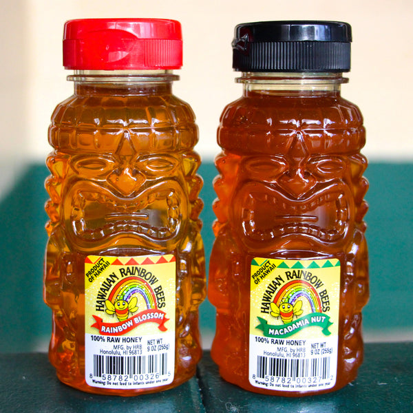 Tiki Honey Bottles