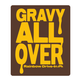 Gravy All Over Sticker